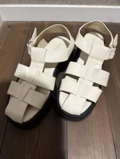 ORiental TRaffic サンダル ホワイト 厚底 フィッシャーマン