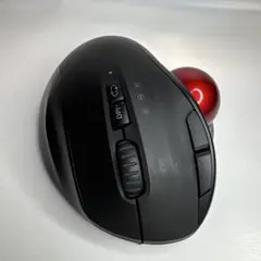 JUNNUP トラックボールマウス 黒と赤