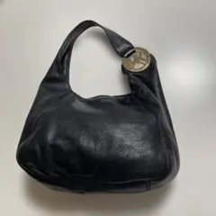 Michael Kors ブラックレザー ショルダーバッグ