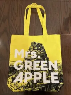 Mrs.GREEN APPLE バベルの塔　RingoJamシート　トートバッグ Mrs. GREEN APPLE☆バベルの塔☆リンゴジャムシート特典トートバッグ