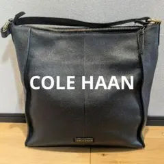 COLE HAAN コールハーン ブラック 黒 トートバッグ レザー 牛革のサムネイル