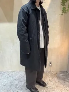 DKNY 90s ライナー付きコットンナイロンコート ブラック Lサイズ