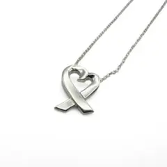 TIFFANY ティファニー 925 ラビングハート ペンダント ネックレス