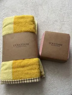 L'OCCITANE バスタオル トラベルジュエリーケース セット
