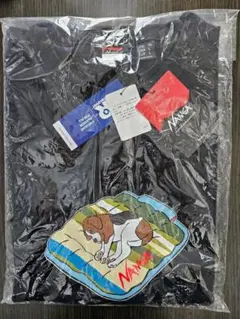 NANGA Tシャツ ブラック 犬プリントのサムネイル