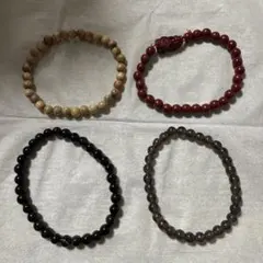 ビーズブレスレットセット　素材不明