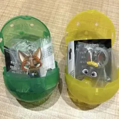 【匿名発送】ズートピア2 ③めじるしアクセサリー ニック　ジュディ　ガチャ