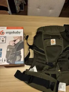 断捨離中』Ergobaby オリーブグリーン よだれカバー付omni360 - メルカリ