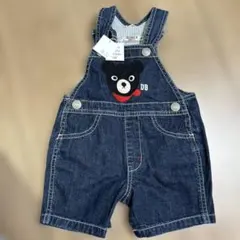 デニムオーバーオール Fサイズ　ミキハウス