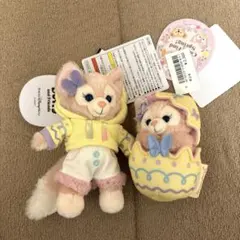 ディズニー　リーナベル　ぬいぐるみバッジ　チャーム　カムファインドスプリング