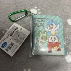 新品ポケットモンスター ファスナーケース クワッス ニャオハ ホゲータ