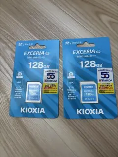 キオクシアEXCERIA G2 128GB SDXCカード【新品2点KIOXIA - メルカリ