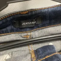 スキニーデニム パンツ インディゴ Sサイズのサムネイル