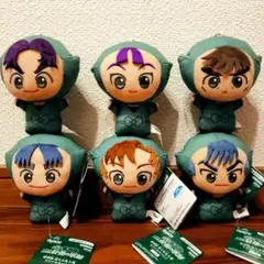 劇場版　忍たま乱太郎　ちびぐるみ　六年生　全種セット　ナムコ限定