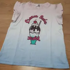 エックスガール　クリームソーダ　Tシャツ　110のサムネイル