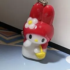 マイメロディ　揺れると光る　キーホルダー　レトロ　マイメロ