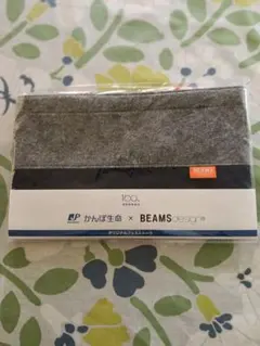 BEAMS ビームス フェルト手提げ袋 グレー/ネイビー/オレンジ トートバッグのサムネイル