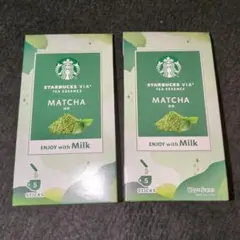 Starbucks VIA Tea Essence 抹茶 5本✘2箱のサムネイル