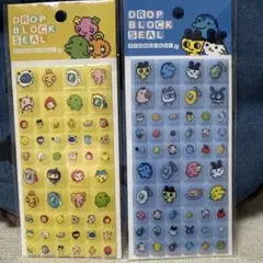 たまごっち　タイルシール　DROP BLOCK SEAL 2枚セット（バンダイ）
