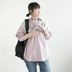 THE SHINZONE RS　ダディストライプシャツ　DADDY SHIRTSのサムネイル