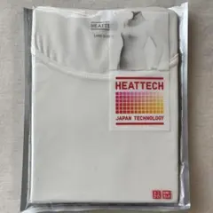 ユニクロ ヒートテック UネックT(8分袖)Sサイズ　オフホワイト WOMEN