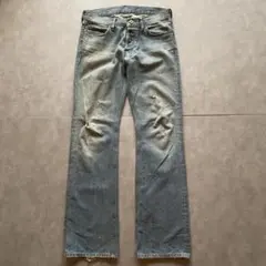 Burberry grunge fade flare denim pantsのサムネイル