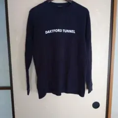 R.,NEWBOLD DARTFORD TUNNEL 長袖Tシャツ Ｌサイズ 紺