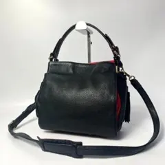 cococelux gold ハンドバッグ 2way 黒 ブラック ショルダーのサムネイル