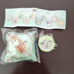 mofusand 猫 クッションチャーム カンバッジ　くら寿司コラボ
