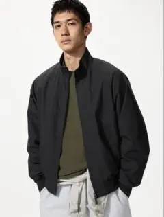 UNIQLO ハリントンジャケットXS ブラック