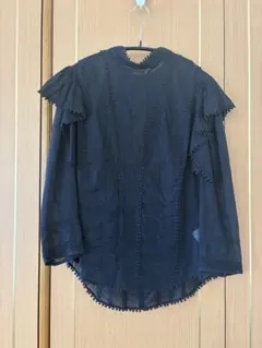 ISABEL MARANT ETOILE ブラウス フリル ブラックのサムネイル