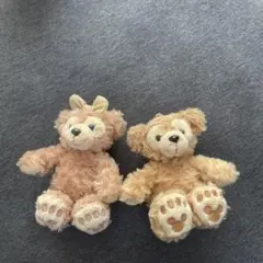 ダッフィー シェリーメイ ぬいぐるみキーホルダー