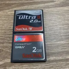 コンパクトフラッシュ　2GB 2枚