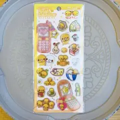【レア 正規品】なっとうちゃん 平成 はっぴーフォン ぷくぷく シール