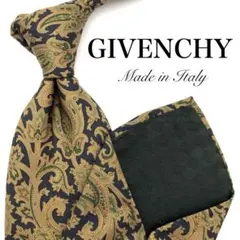 【美品】GIVENCHY GENTLEMEN PARIS ネクタイ ペイズリー柄