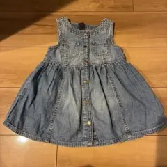 ベビーギャップ　ジャンバースカート　ワンピース　90cm デニム　サロペット