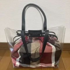 ブルーレーベルクレストブリッジ クリアバッグ