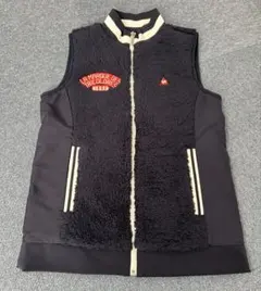 ルコック　ゴルフウェア　ベスト　ネイビー　Lサイズ　レディース