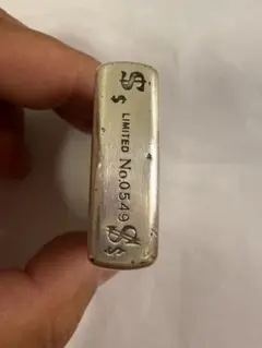 zippo リミテッドエディション シリアルNo.入り 銀巻き 1992年製美品 