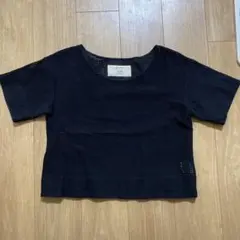 Spick and Span Noble ブロックラッセルトップス ブラック