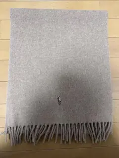 【美品】POLO ラルフローレン ベージュ マフラー