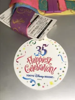 非売品　ディズニーランド35周年記念ストラップ