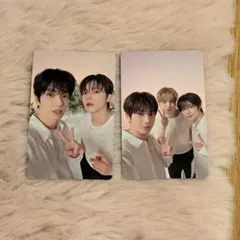 txt ACT TOMORROW フーディーユニットトレカ2枚セット売り