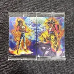 3 ◎イタジャガドラゴンボール７弾孫悟空べジータSS4 2枚セット