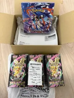 ムニキスゼロ+MEGAドリームEX+ニンジャスピナー　3BOX分 MEGAドリームex ニンジャスピナー 3BOX シュリンク付き - メルカリ