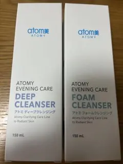 atom美(アトミ)　フォームクレンジング1本とディープクレンジング1本のサムネイル
