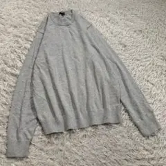 UNIQLO ユニクロ (M) コットン 総柄 スウェット トレーナー