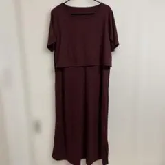 西松屋　授乳ワンピース　M〜L