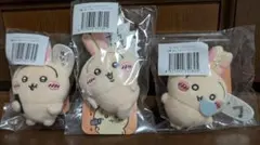 ちいかわ うさぎだらけくじ E賞 ぬいぐるみバッジ ３種セット