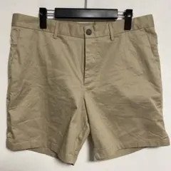 BANANA REPUBLIC ベージュ ショートパンツ バックポケット付 34のサムネイル